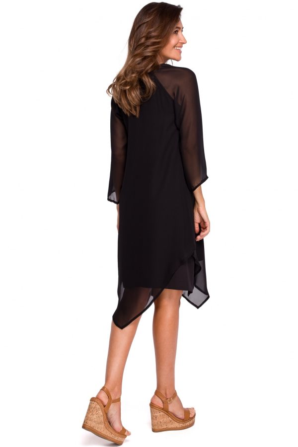 Black Cocktail Dress in Formal Dresses, Cocktail Dresses with Polyester