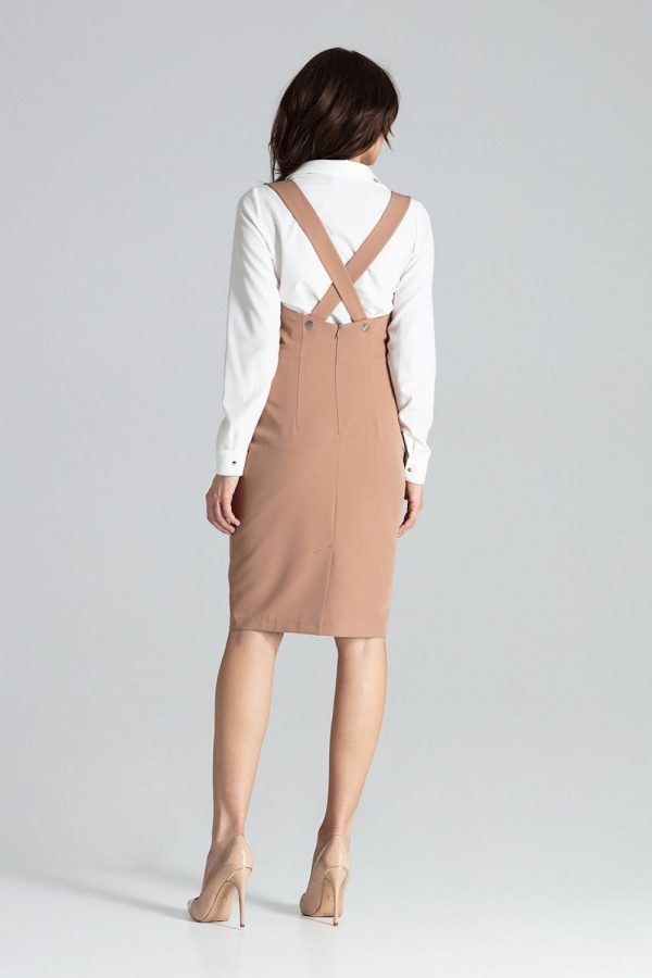 Brown Daydress in Day Dresses with Polyester and Viscose