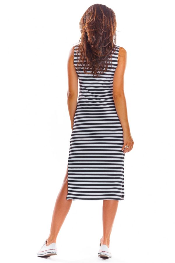Black Daydress in Day Dresses of Cotton and Lycra