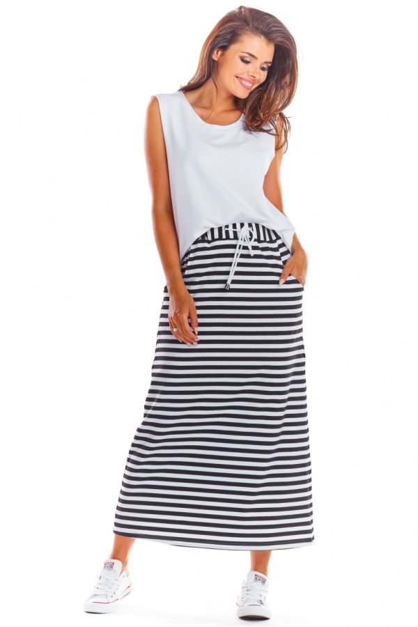 black Long skirt model 133618 Infinite You