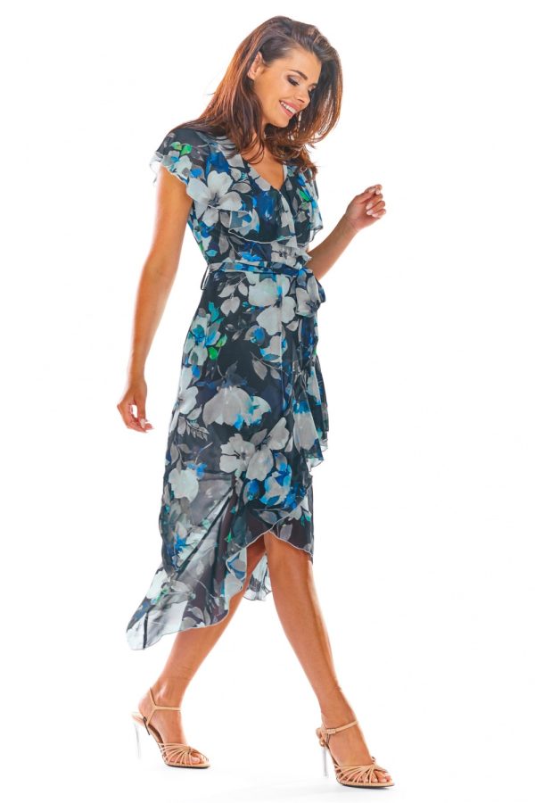 Navy Blue Cocktail Dress in Formal Dresses, Cocktail Dresses with Polyester