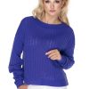 852436 Violet Jumper in Sweaters, Pullovers, Jumpers, Turtlenecks, Boleros, Shrugs with Acrylic