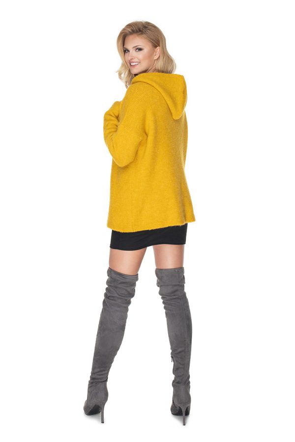 Yellow Jumper in Sweaters, Pullovers, Jumpers, Turtlenecks, Boleros, Shrugs with Acrylic, Polyamide, Polyester and Wool