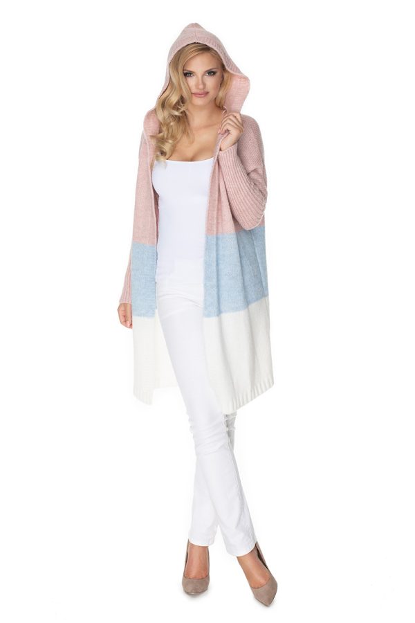 Multicolor Cardigan in Cardigans For Women, Ponchos with Acrylic, Polyamide, Polyester and Wool