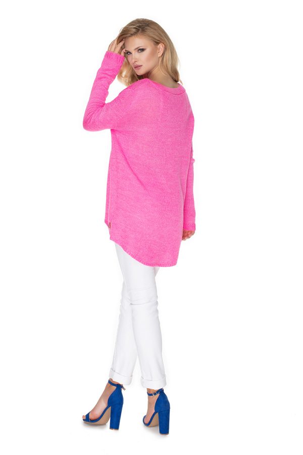 Pink Jumper in Sweaters, Pullovers, Jumpers, Turtlenecks, Boleros, Shrugs with Acrylic, Polyamide and Viscose