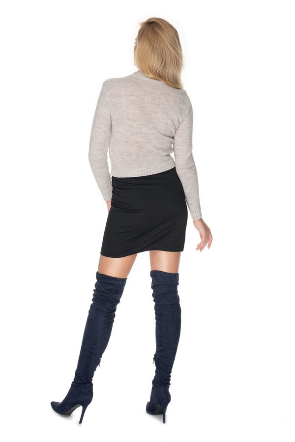 beige Short jumper model 135322 PeeKaBoo