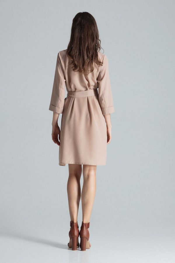beige Daydress model 135762 Figl