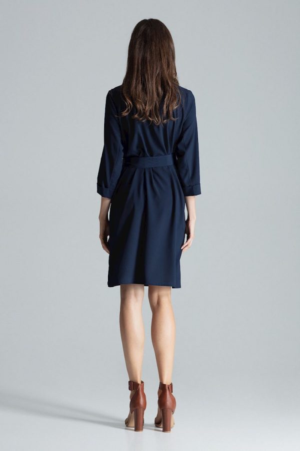 navy blue Daydress model 135763 Figl