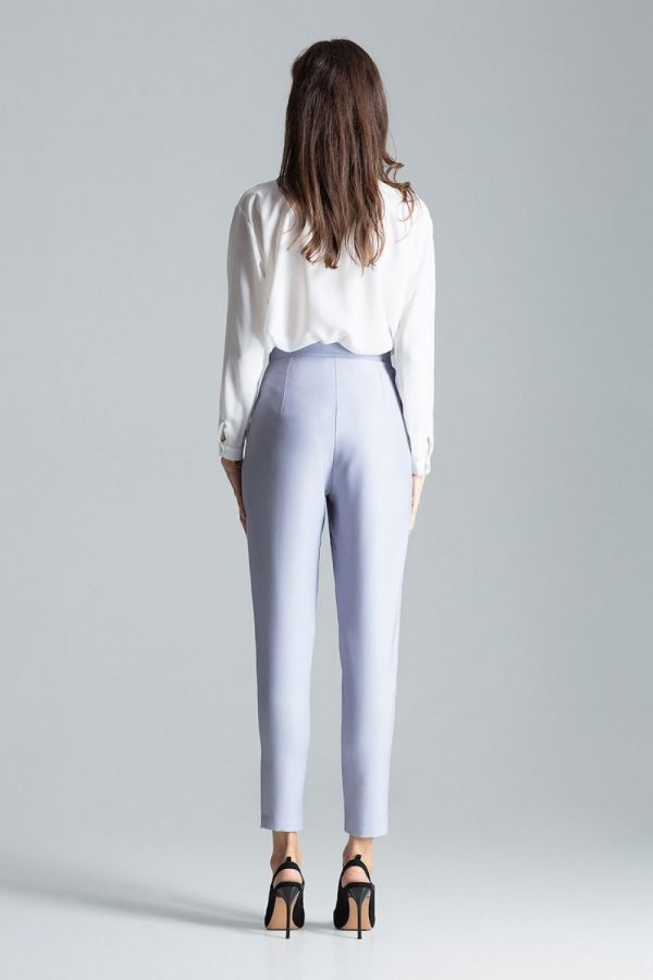 Grey Women Trousers in Pants, Trousers, Shorts with Polyester