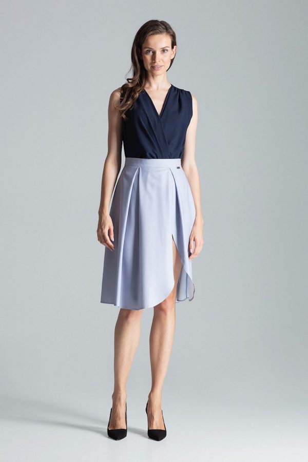 Grey Skirt in Skirts with Polyester