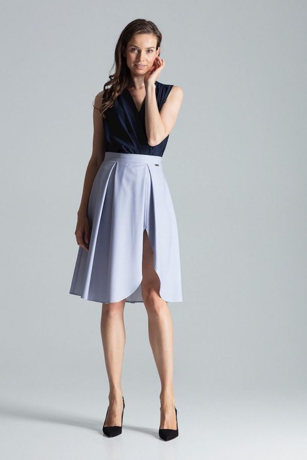 Grey Skirt in Skirts with Polyester