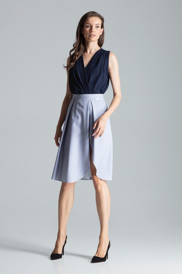 Grey Skirt in Skirts with Polyester