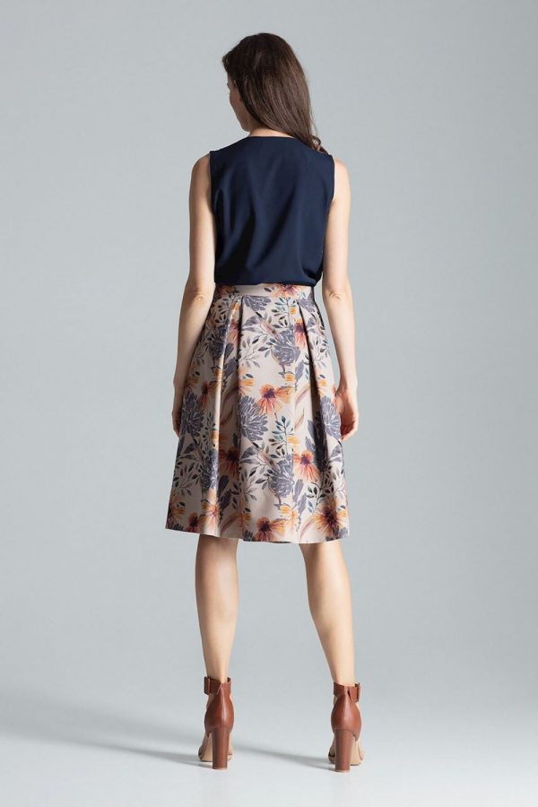 Multicolor Skirt in Skirts with Polyester