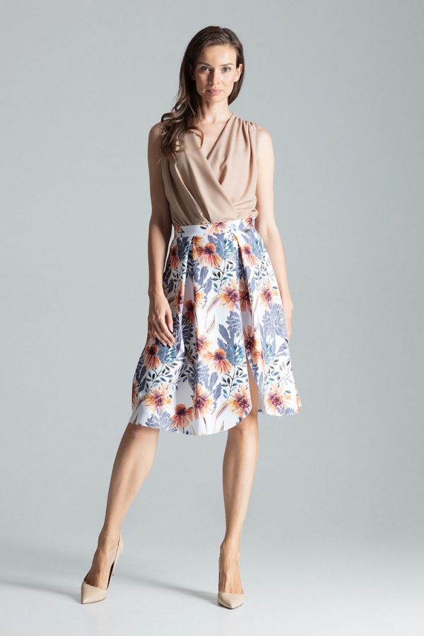 Multicolor Skirt in Skirts with Polyester