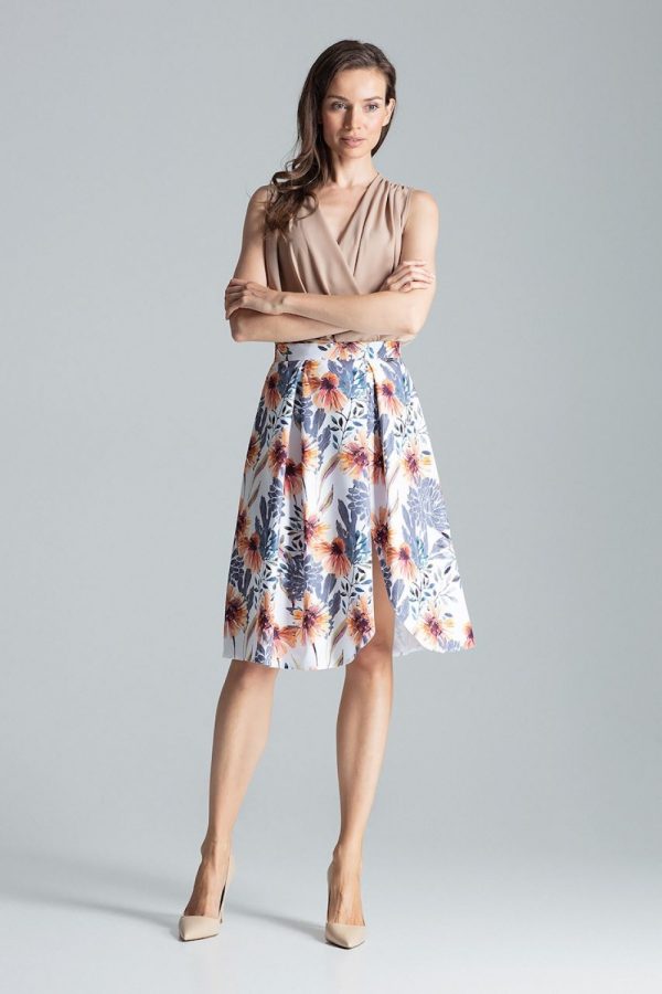Multicolor Skirt in Skirts with Polyester