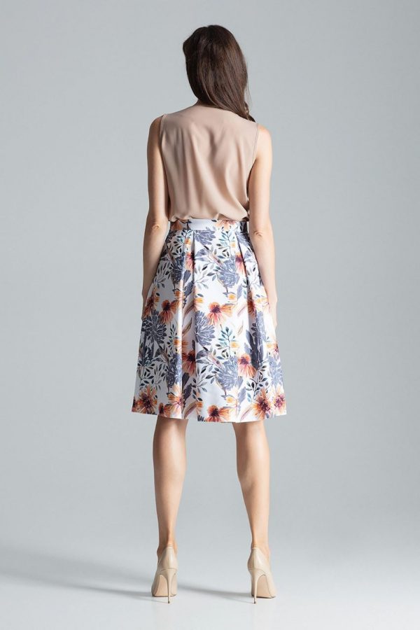 Multicolor Skirt in Skirts with Polyester