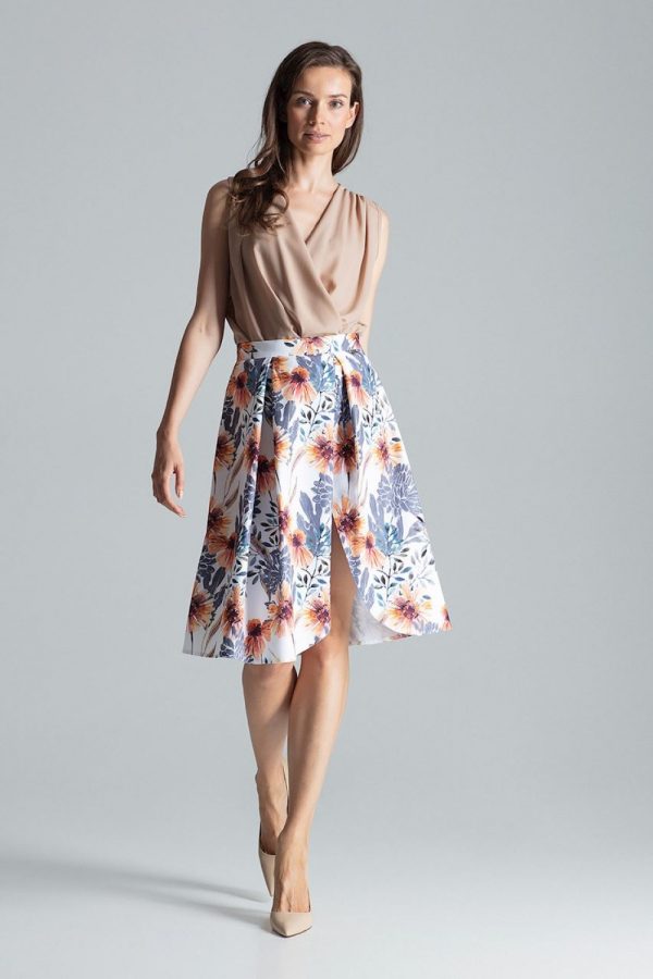 Multicolor Skirt in Skirts with Polyester