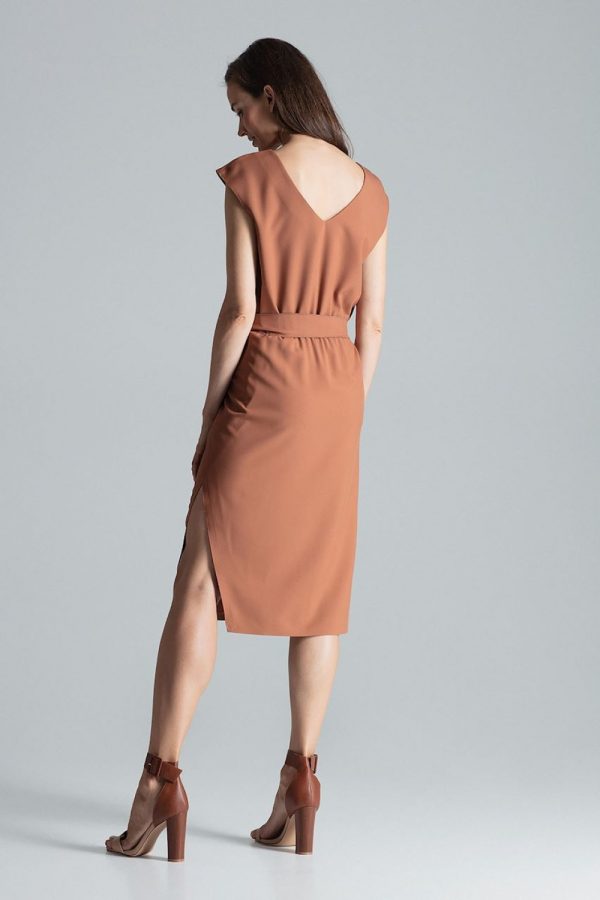 brown Daydress model 135795 Figl