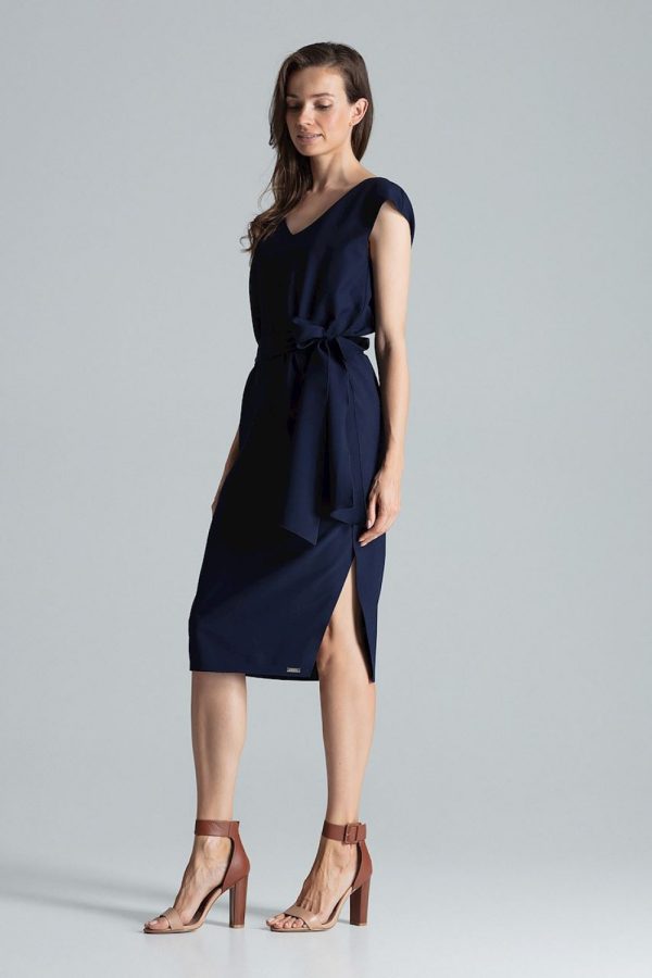 navy blue Daydress model 135796 Figl