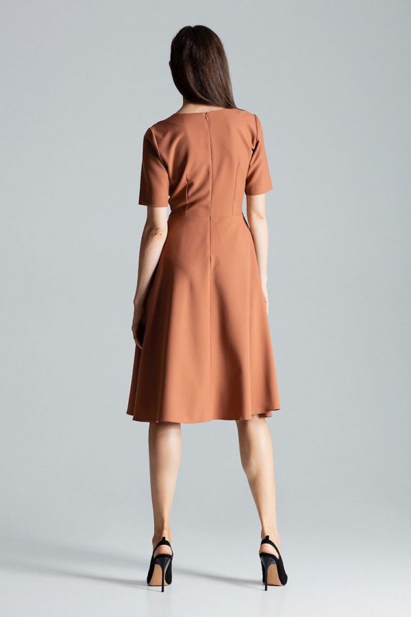 brown Daydress model 135799 Figl