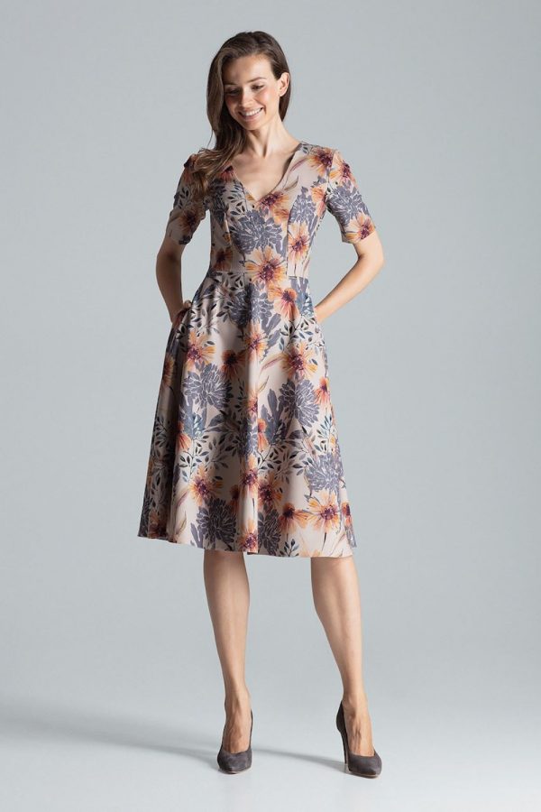 multicolor Daydress model 135801 Figl