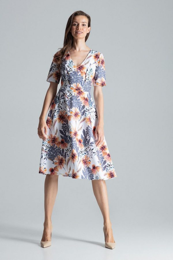 multicolor Daydress model 135802 Figl