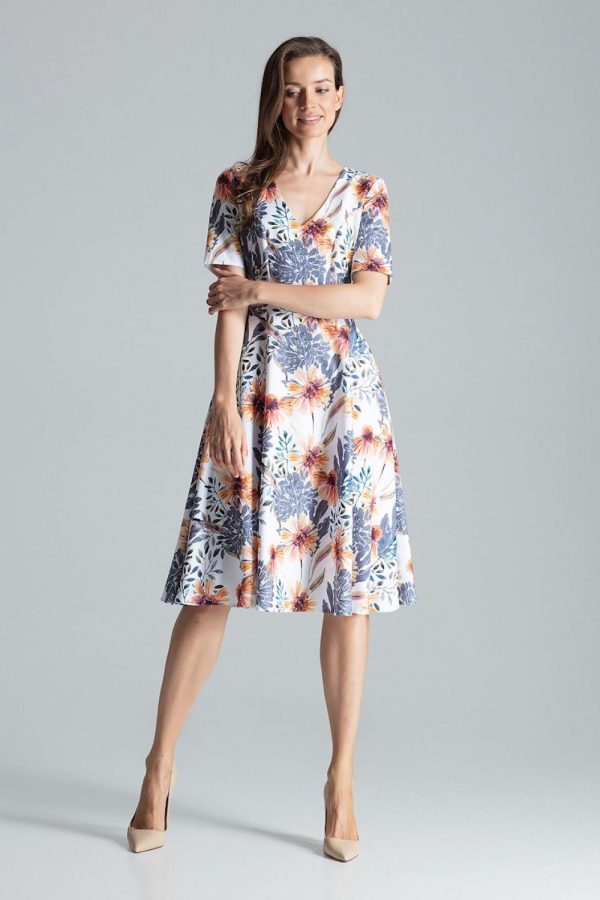 multicolor Daydress model 135802 Figl