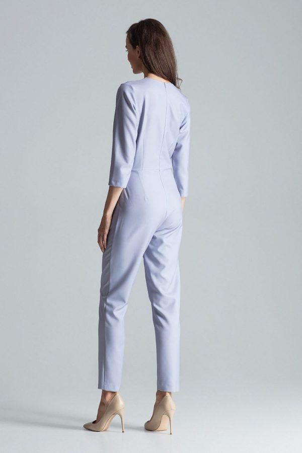 Grey Suit in Playsuits For Women with Polyester