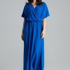 856021.jpg Blue Daydress in Day Dresses with Spandex, Polyester and Viscose