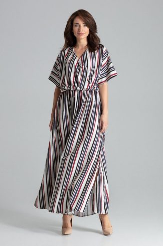 Multicolor Daydress in Day Dresses with Spandex and Polyester