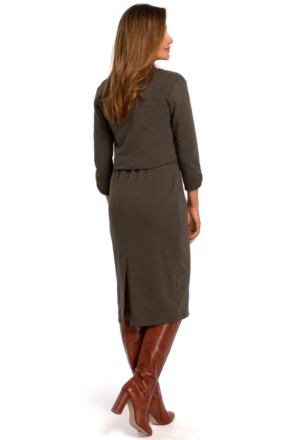 Green Daydress in Day Dresses with Cotton