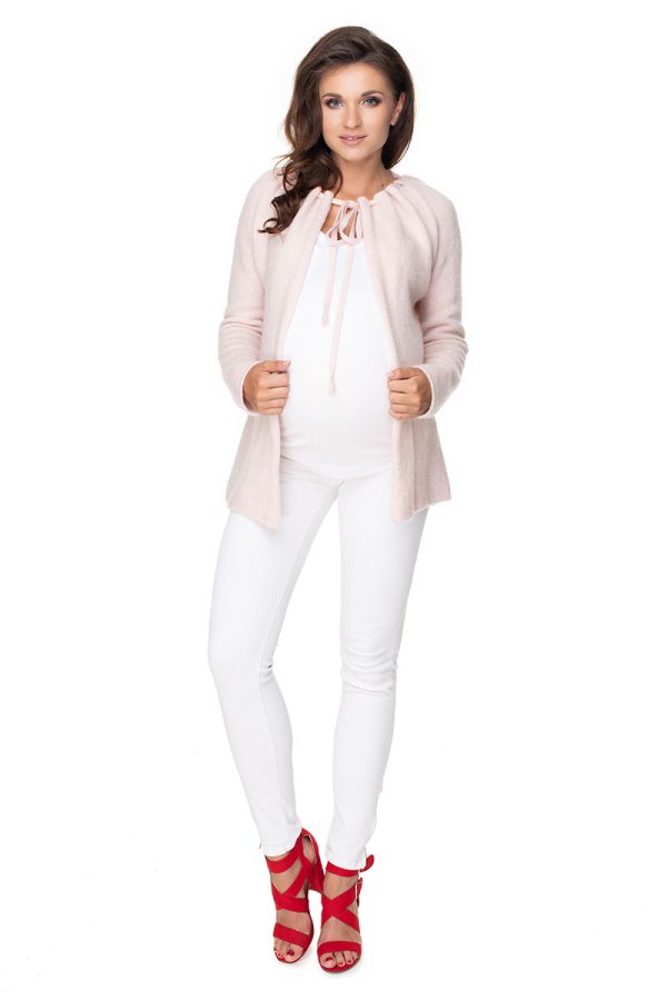 pink Pregnancy cardigan model 135983 PeeKaBoo