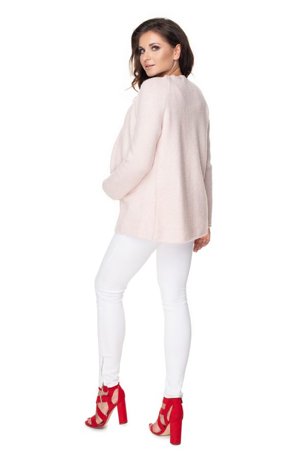 pink Pregnancy cardigan model 135983 PeeKaBoo