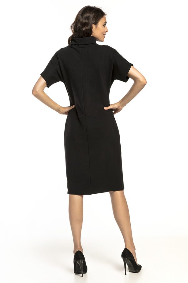 Black Daydress in Day Dresses with Cotton and Polyester