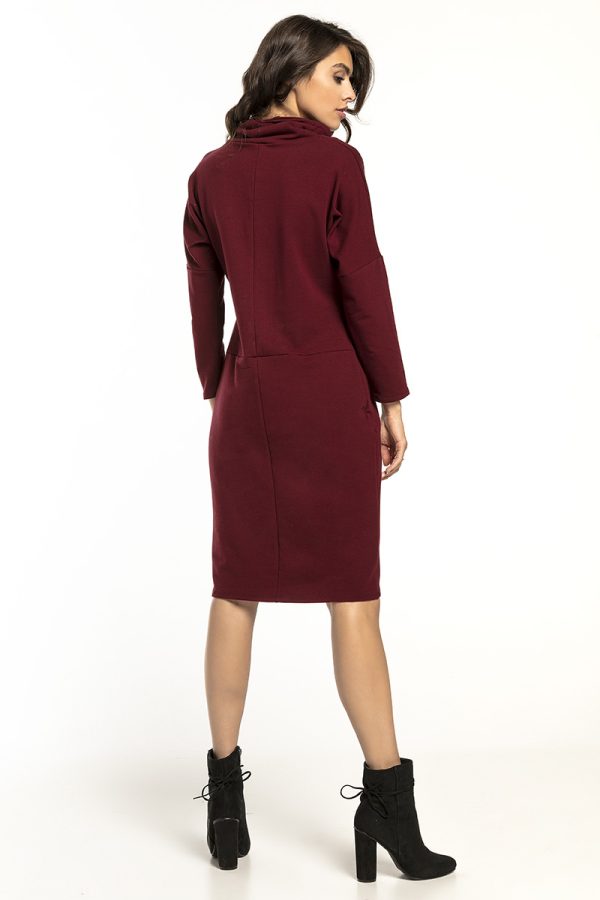 Red Daydress in Day Dresses with Cotton and Polyester