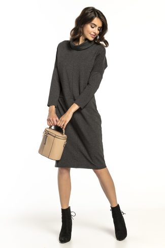 Grey Daydress 7 in Cotton and Polyester