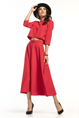 Pink Blouse in Women`s Blouses, Tunics with Spandex and Polyester