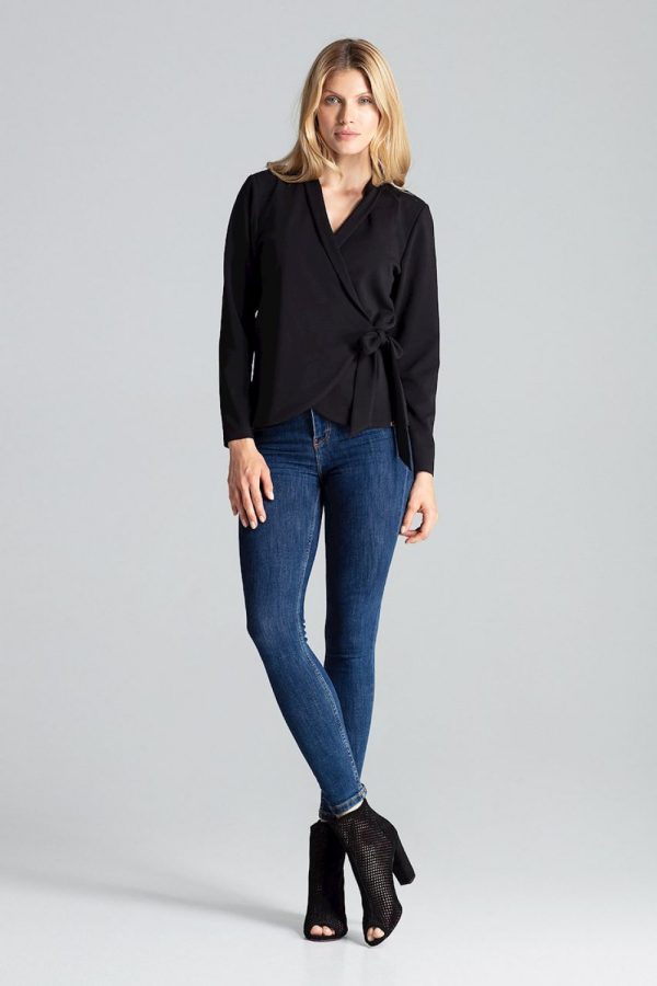 black Blouse model 138272 Figl