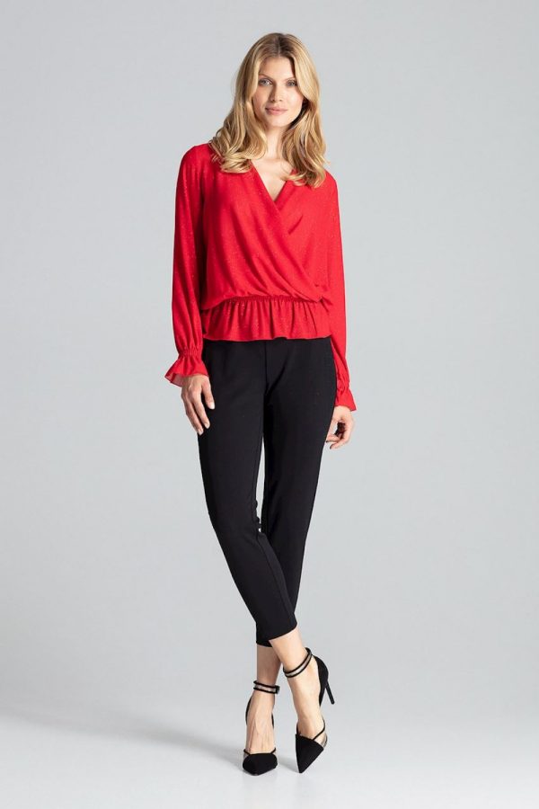 red Blouse model 138279 Figl
