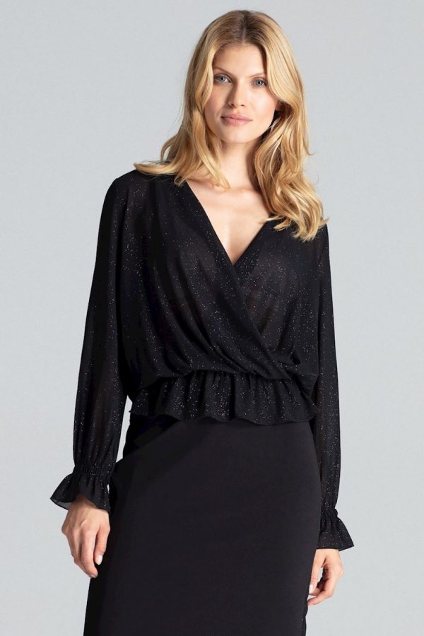 black Blouse model 138280 Figl