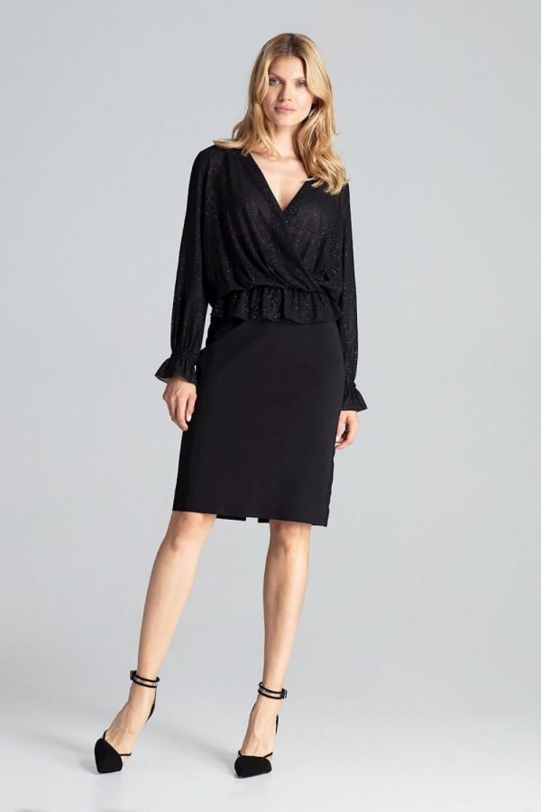 black Blouse model 138280 Figl