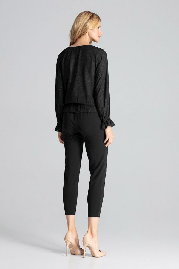 black Blouse model 138280 Figl
