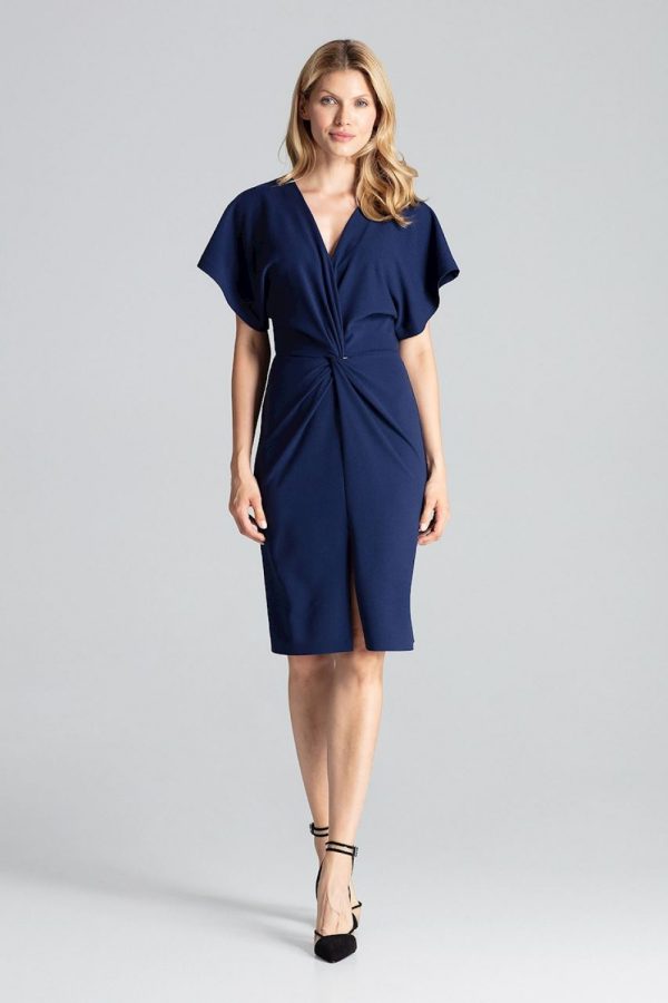navy blue Daydress model 138293 Figl