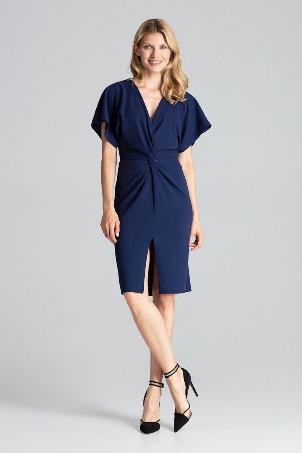 navy blue Daydress model 138293 Figl