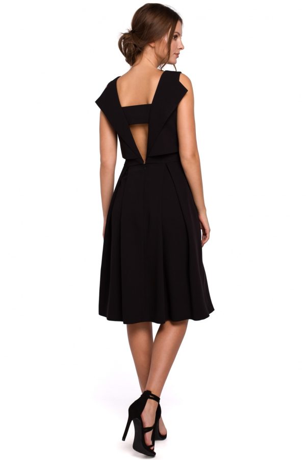 Black Evening Dress in Evening Dresses with Spandex, Polyester and Rayon
