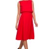 Red Evening Dress in Evening Dresses with Spandex, Polyester and Rayon