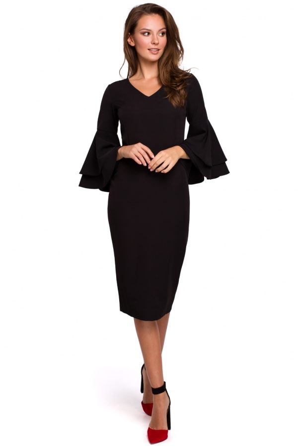 Black Cocktail Dress in Formal Dresses, Cocktail Dresses with Cotton and Polyester
