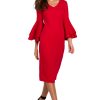 Red Cocktail Dress in Formal Dresses, Cocktail Dresses with Cotton and Polyester