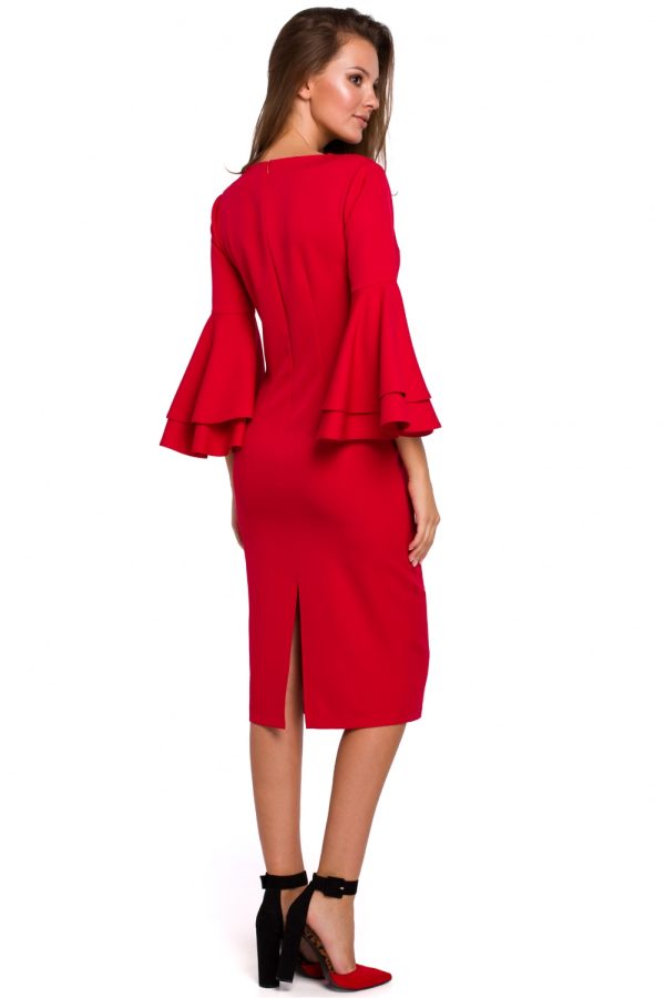 Red Cocktail Dress in Formal Dresses, Cocktail Dresses with Cotton and Polyester