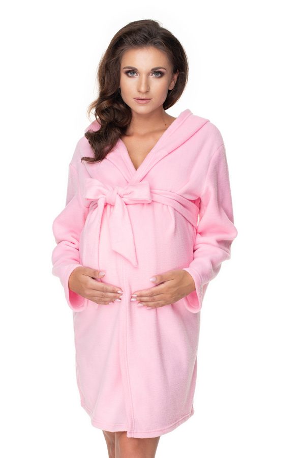 pink Bathrobe model 138228 PeeKaBoo